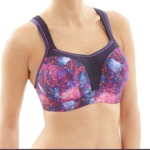 Panache Underwire Sports Bra Cosmic Print 28H
